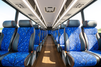 Middletown Charter Bus Inside
