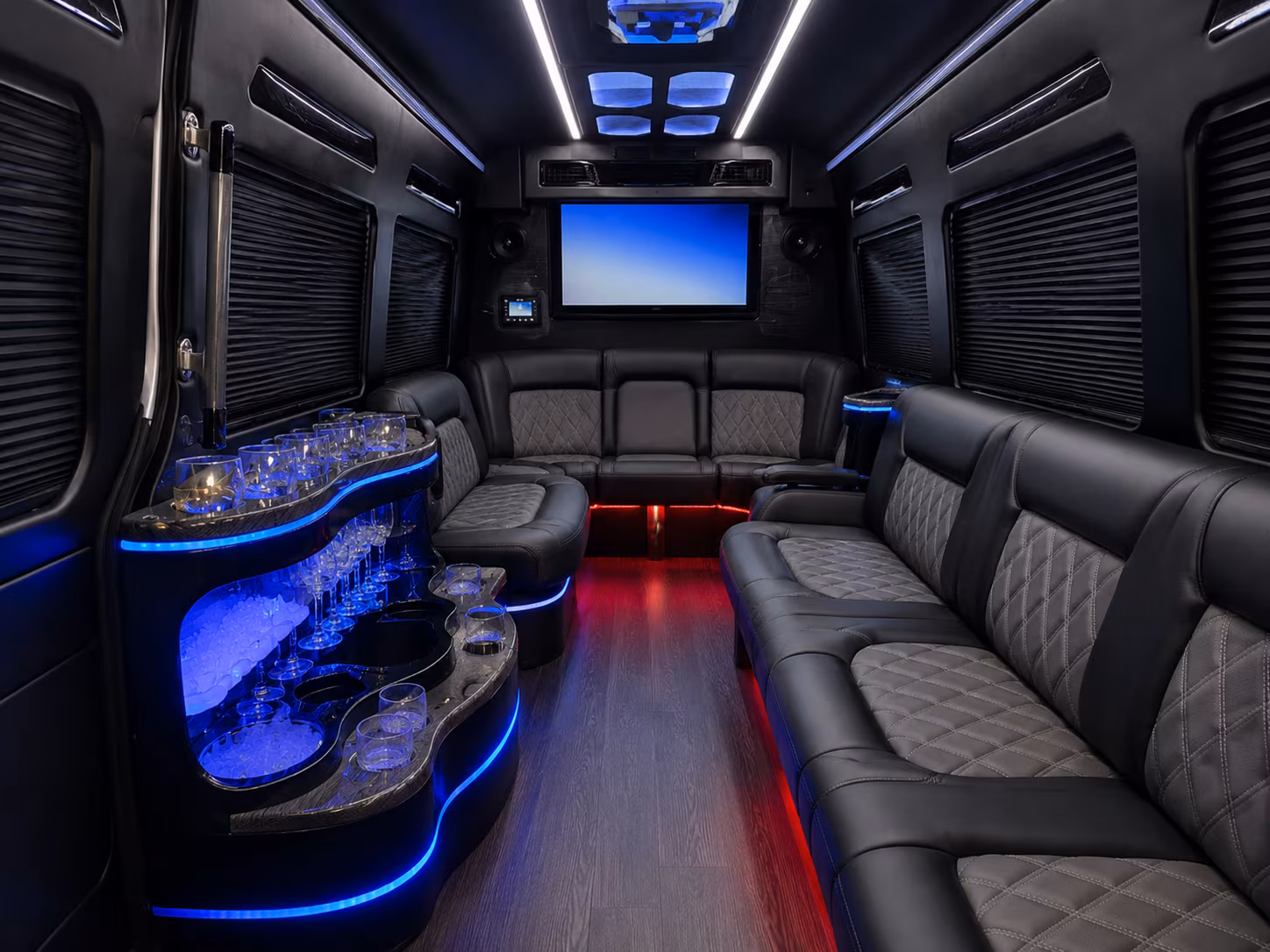 middletown employee transportation onboard seating