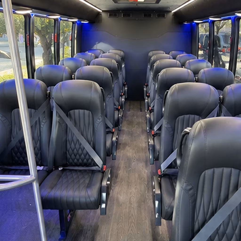 middletown long distance transportation onboard seating